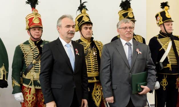 Magyar Ezüst Érdemkereszt kitüntetést kapott Ledó Ferenc