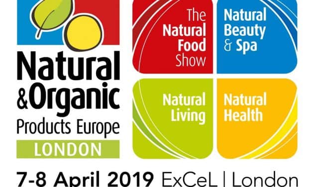 2019. április 7-8-án, Londonban kerül megrendezésre a „Natural & Organic Products Europe” elnevezésű kiállítás