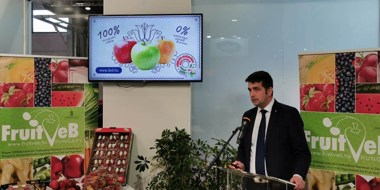Sirha Budapest 2022 – FrutiVeB zöldség-gyümölcs fogyasztásösztönzés és termékkóstoltatás az Agrárminisztériummal és az Agrármarketing Centrummal
