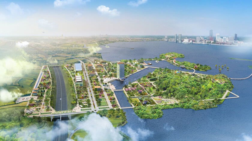 Amszterdam mellett megnyitott a Floriade Expo 2022 kiállítás