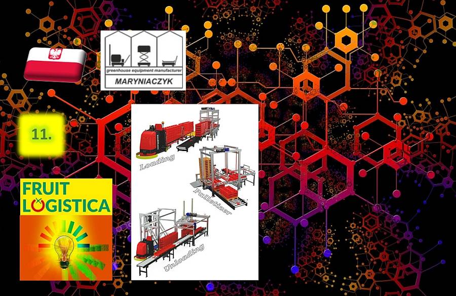 Fruit Logistica innovációk 11.: Hortitech automatizált üvegházi szállítórendszerek