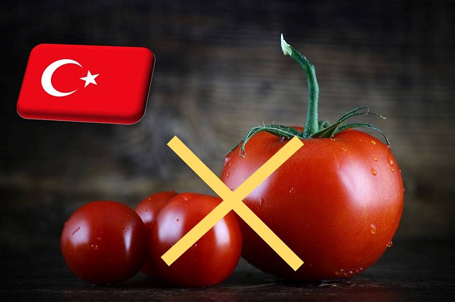Törökország április 24-ig betiltotta a paradicsomexportot