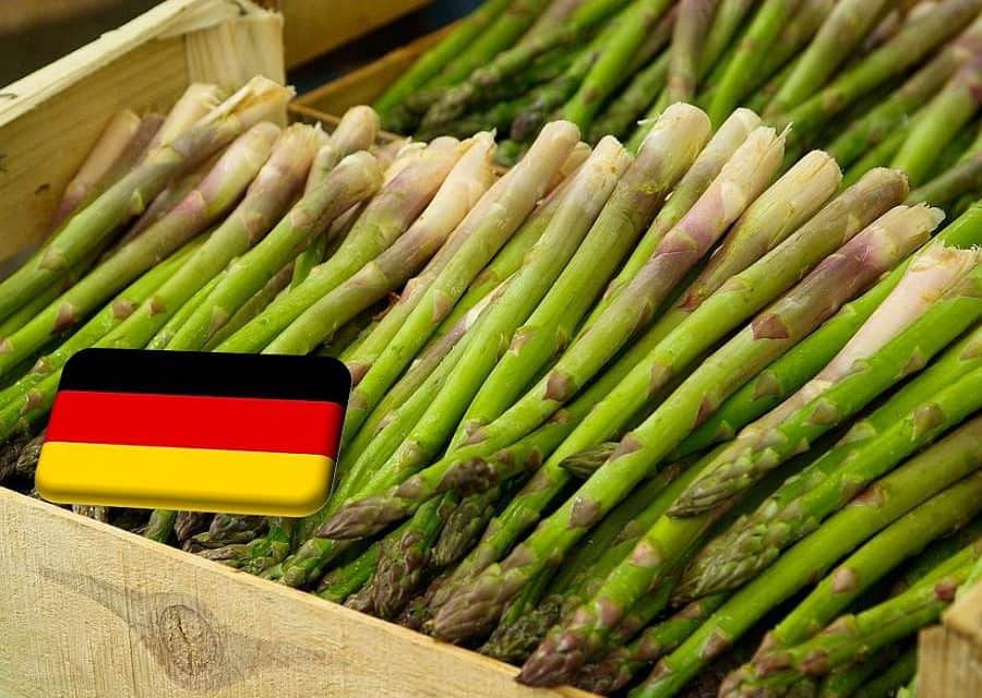 Németország: 2022-ben csaknem 30%-kal kevesebb spárga importjára volt szükség