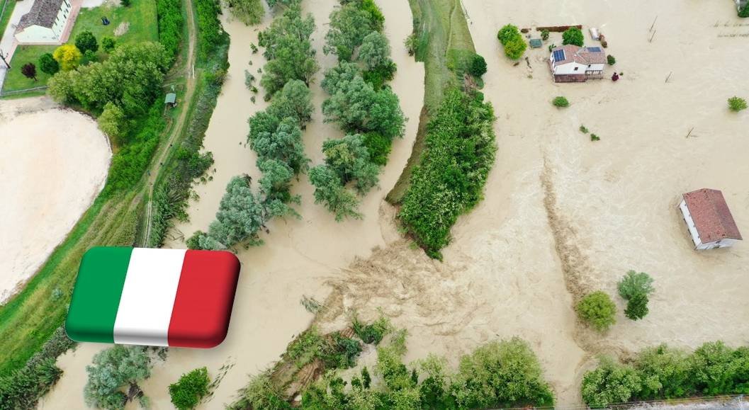 Óriási áradások és jégeső Észak-Olaszországban: 300 millió euróra becsülik a károkat