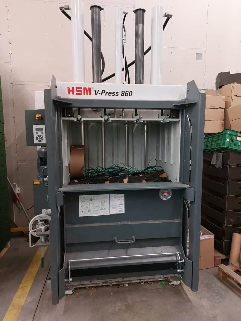 HSM V Press 860 hulladékbálázó
