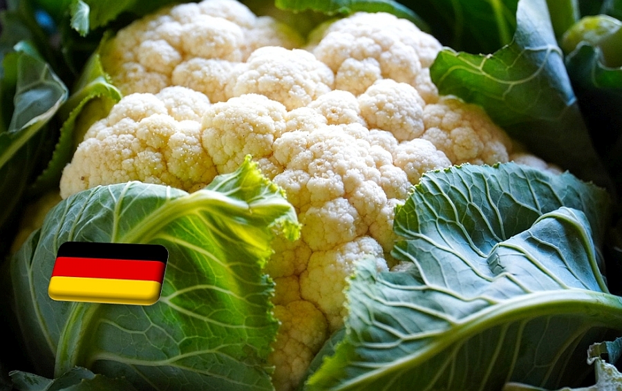 Németország: egy héten belül 28%-kal emelkedett a karfiol ára a boltokban
