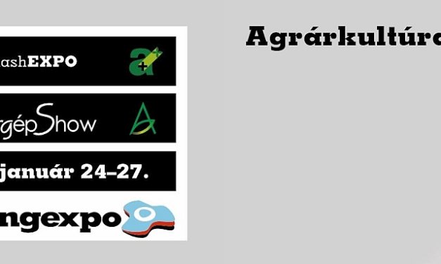 AGROmashEXPO és AgrárgépShow: január 24-27., Budapest