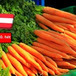 Ausztria: a 30. héten átmenetileg stagnált a sárgarépa ára