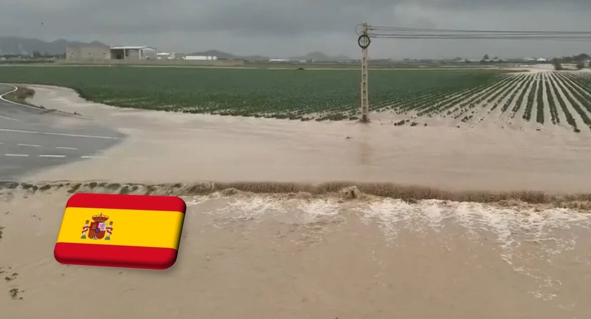 Spanyolország: jelentős viharkárok Murcia körzetében 