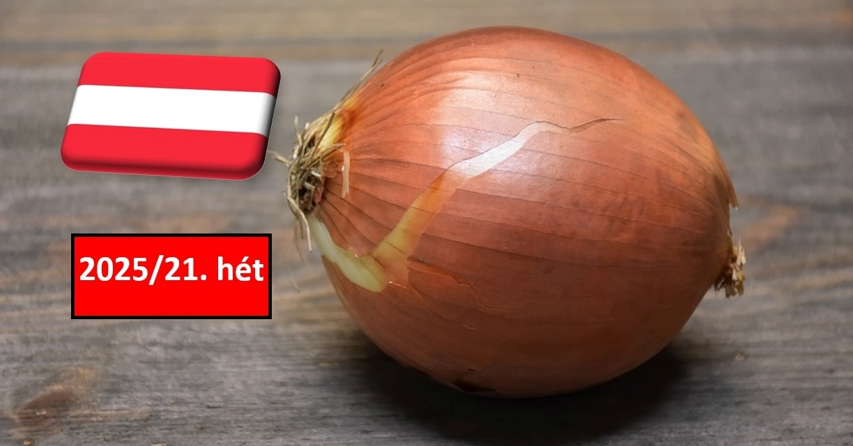 Ausztria: nem lesz zökkenőmentes az idei hagymára való átállás 