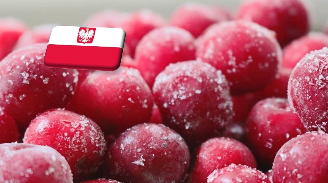 Lengyelország: volumenben csökkent, értékben nőtt a fagyasztott meggy exportja az első félévben 
