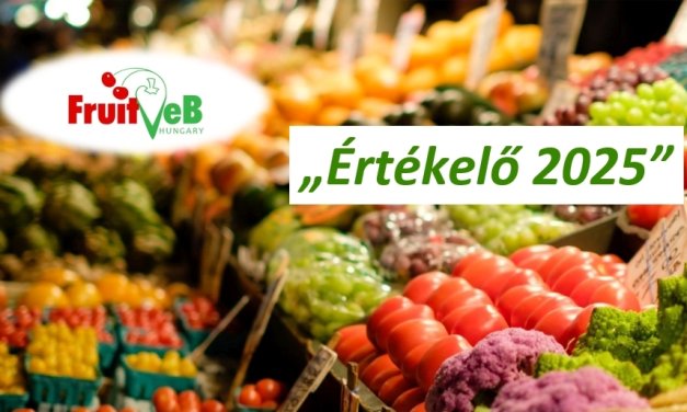 Kiállítási lehetőség – “Értékelő 2025” zöldség-gyümölcs ágazati évzáró konferencia 
