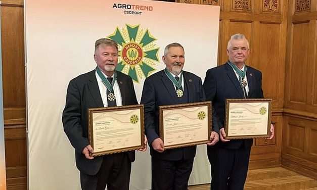 A Nemzet Gazdásza díjban részesült Feczák János 