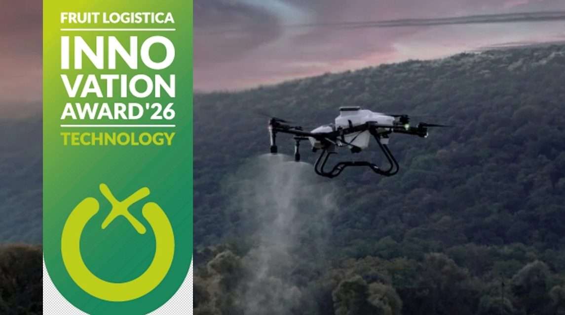 Magyar győztes a Fruit Logistica kiállításon! A FLIA TECH díj nyertese az L50 permetező drón 