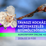 Tavaszi kockázatok, kríziskezelés gyümölcsösben – Agroinform online konferencia 