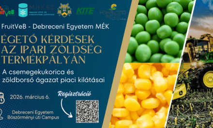 Beszámoló: Égető kérdések az ipari zöldség termékpályán: a csemegekukorica és zöldborsó ágazat piaci kilátásai 