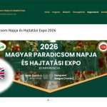 Már elérhető a Magyar Paradicsom Nap kétnyelvű honlapja – Bilingual website for Hungarian Tomato Day and Greenhouse Expo 2026 